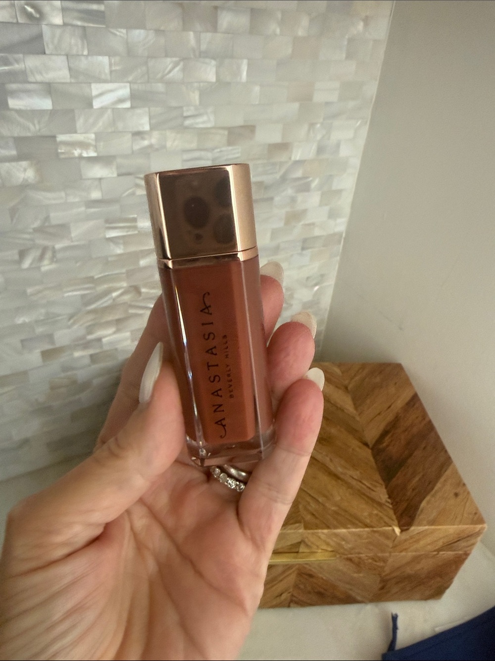 Anastasia Beverly Hills Lip Velvet in Black and Gold